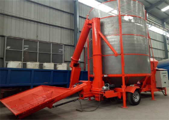 Oats Buckwheat Batch Bin Dryer Mobile Type Multi Functional