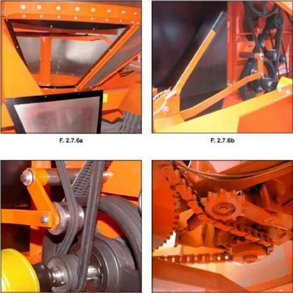 Agricultural 25m3 80HP 580L Batch Grain Dryer