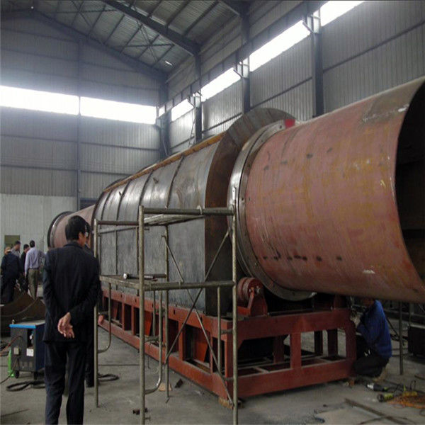 Internal Combustion 1.3*12m 18kw Rotary Vacuum Dryer