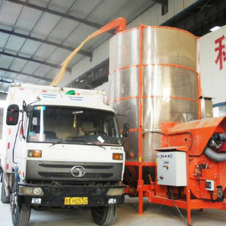 25m³ 540rpm Batch Grain Dryer Using Cyclotron Heating Device