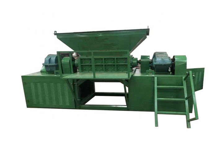 Crushing Rubber Forklift Pallet Double Shaft Shredder