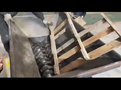 Двойной вал, режущий металл, шины, дерево, пластик и т.д.